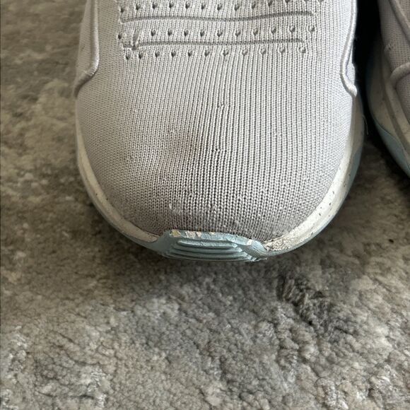 Fitflop Vitamin Shoes Womens 11 Gray Knit Sport Sneakers Mesh EU 43 Lace Up - Picture 3 of 11